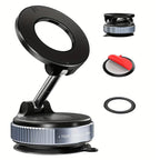 360° Rotating Foldable Magnetic Vacuum Car Phone Holder