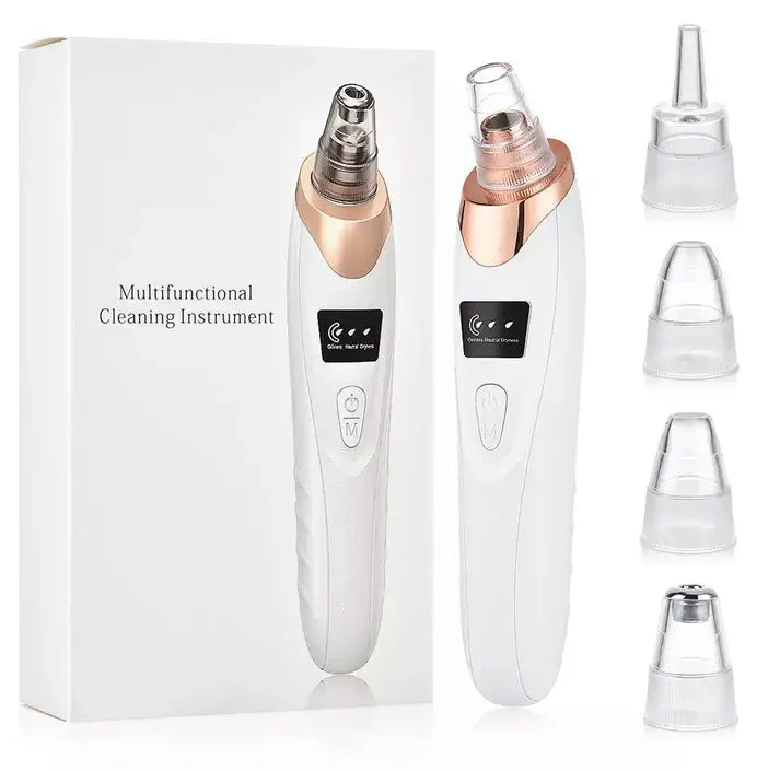 5-in-1 Face Pore Cleaner and Acne Removal Tool Heads Guide