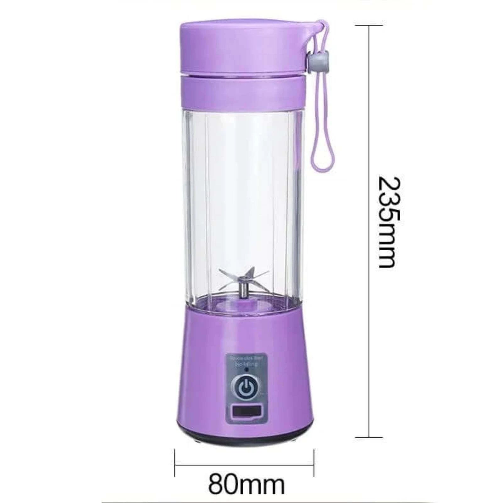 Compact electric blender for gym and office use