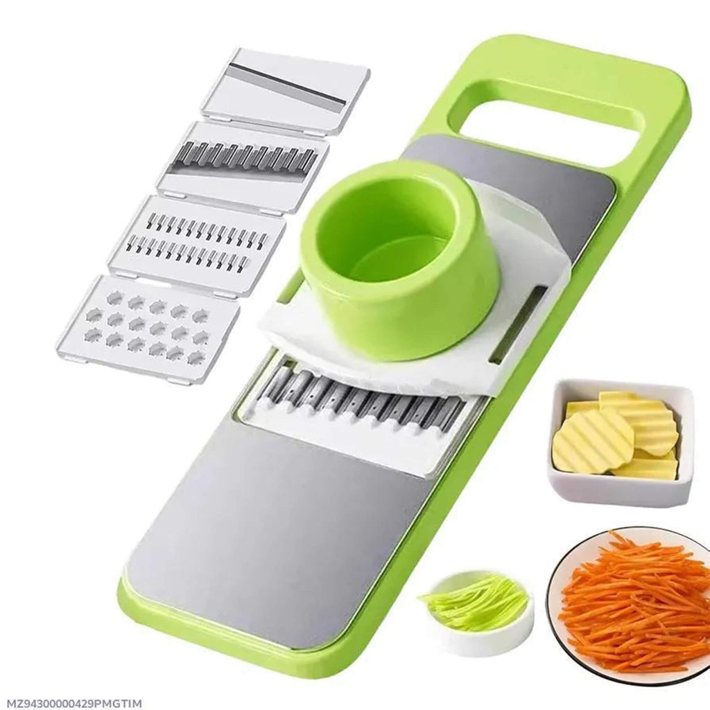 Easy to clean dishwasher safe vegetable chopper blade insert being washed directly under running kitchen tap water for quick hygiene