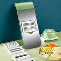 High-quality stainless steel and BPA-free plastic vegetable slicer showing robust, corrosion-resistant, and long service life features - Trend Us