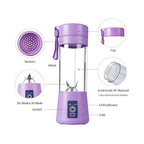 Mini smoothie maker with 6 stainless steel blades