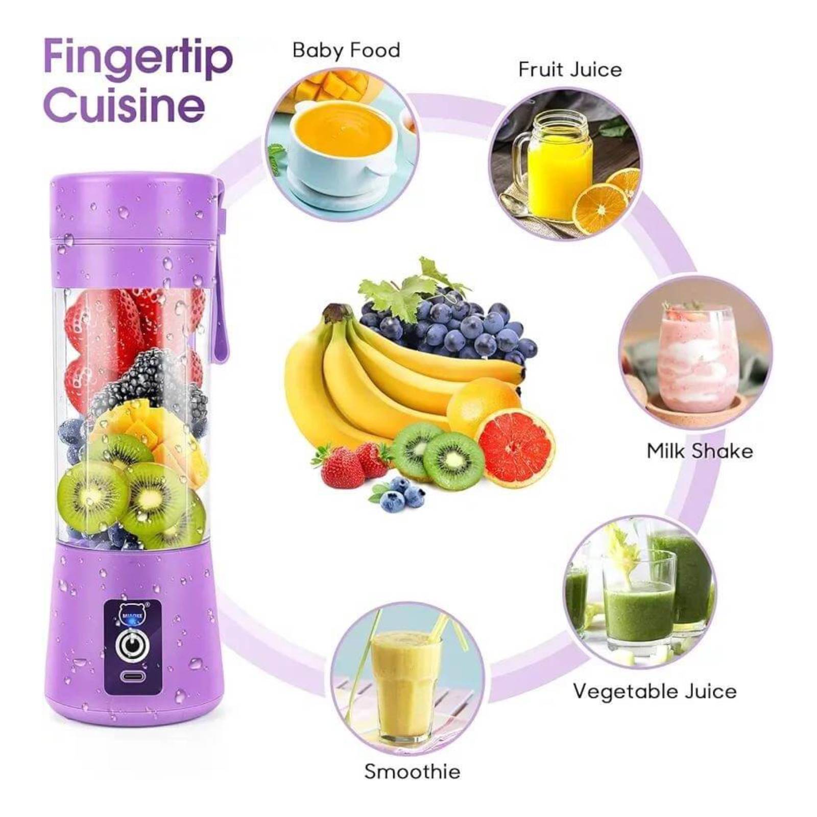 Multi functional juice and DIY mask blender