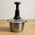 Stainless Steel Push Chopper and Vegetable Cutter main product view for Shopify