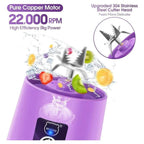 USB rechargeable portable juicer blender 380ml